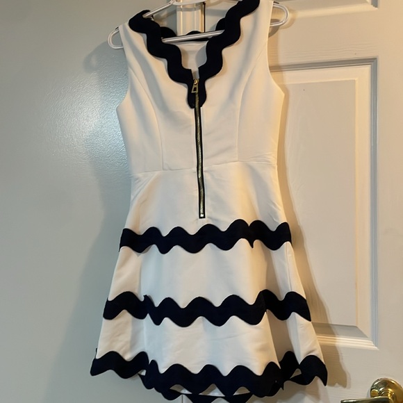 STS Sail to Sable Navy and White XS Dress - Picture 5 of 9